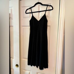 Black camisole dress